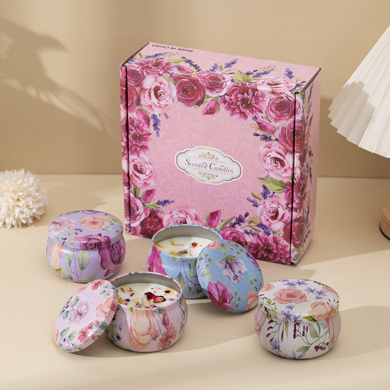 Aromatic Smokeless Scented Candles Gift Box Style 3