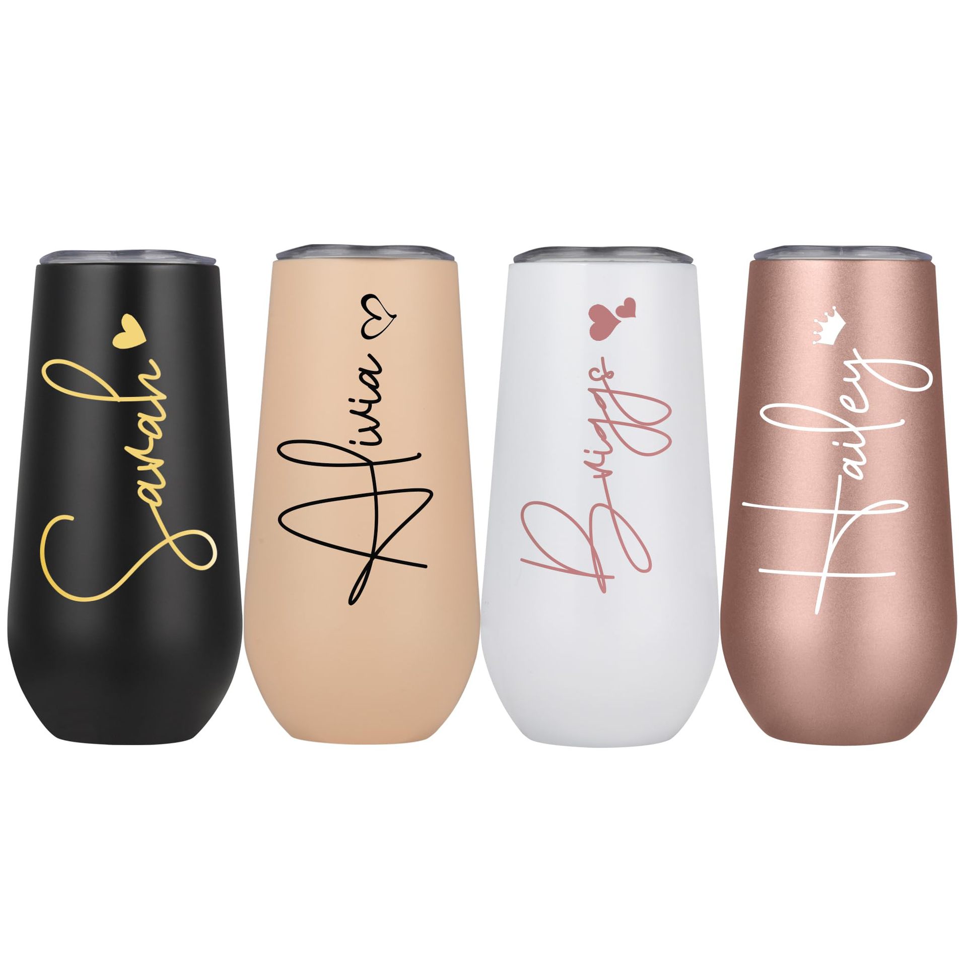 Custom Logo Stainless Steel Tumbler 6oz