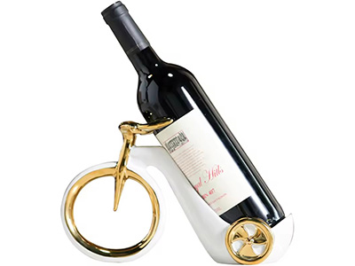 WINE HOLDER  MATERIAL : CERAMIC 