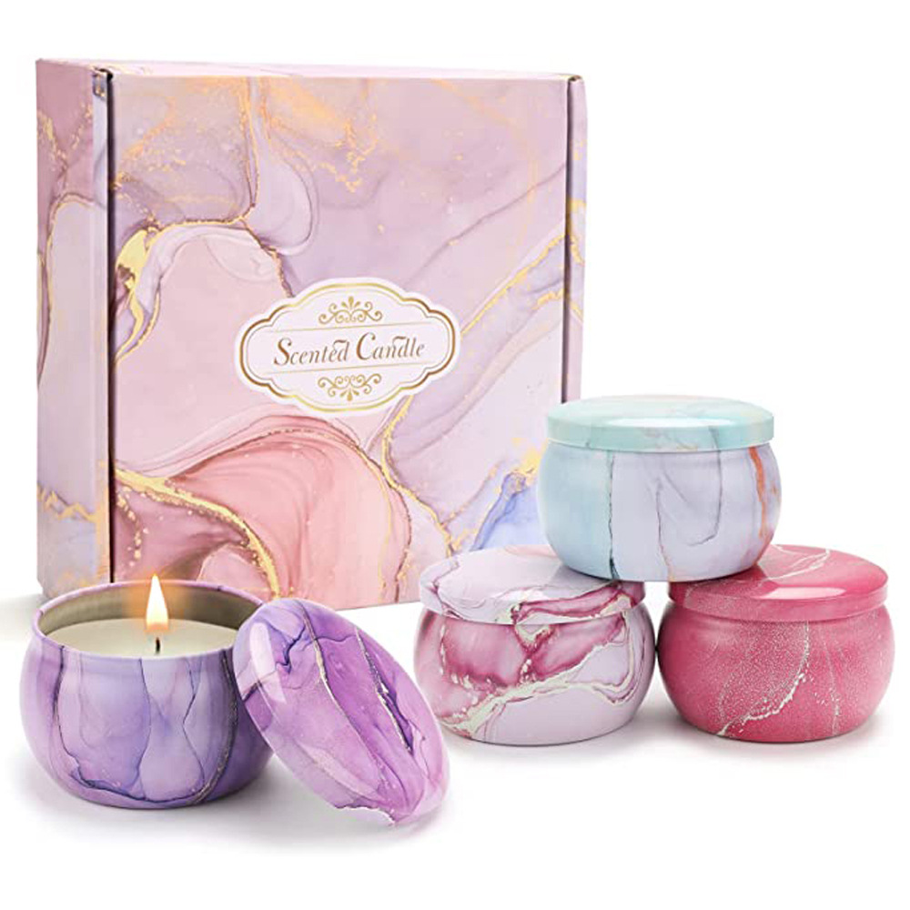 Aromatic Smokeless Scented Candles Gift Box Style 1